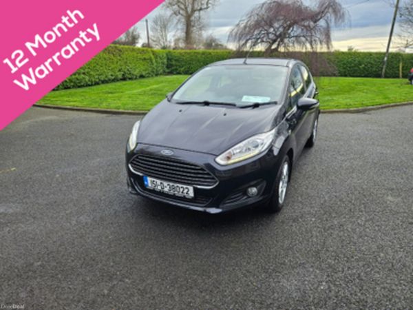 Ford Fiesta Hatchback, Diesel, 2015, Black