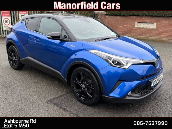 Toyota C-HR SUV, Petrol Hybrid, 2018, Blue