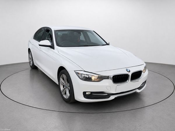 BMW 3-Series Saloon, Diesel, 2014, White