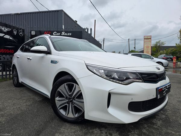 Kia Optima Estate, Petrol Plug-in Hybrid, 2017, White