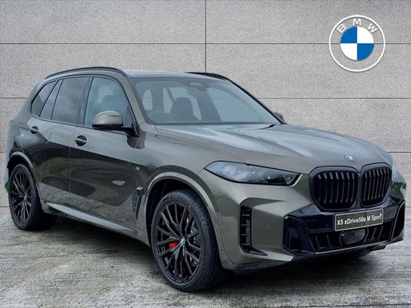 BMW X5 SUV, Petrol Plug-in Hybrid, 2026, Green