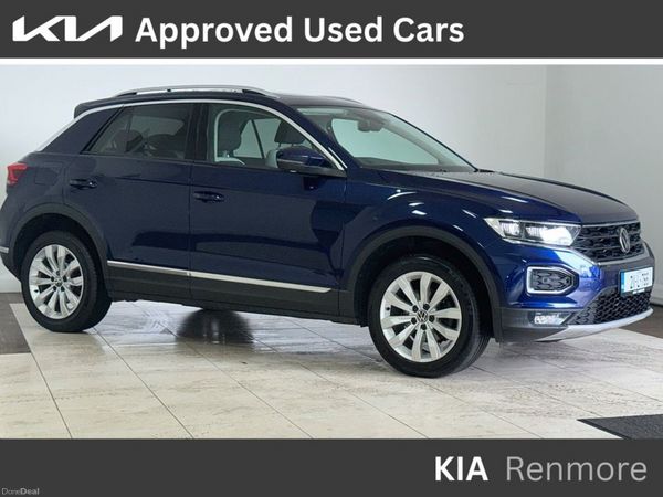 Volkswagen T-Roc Estate, Petrol, 2021, Blue