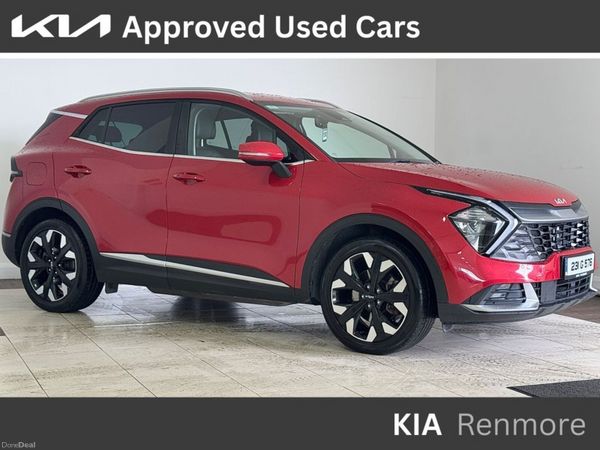 Kia Sportage MPV, Petrol Plug-in Hybrid, 2023, Red