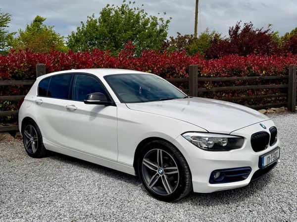 BMW 1-Series Hatchback, Diesel, 2017, White