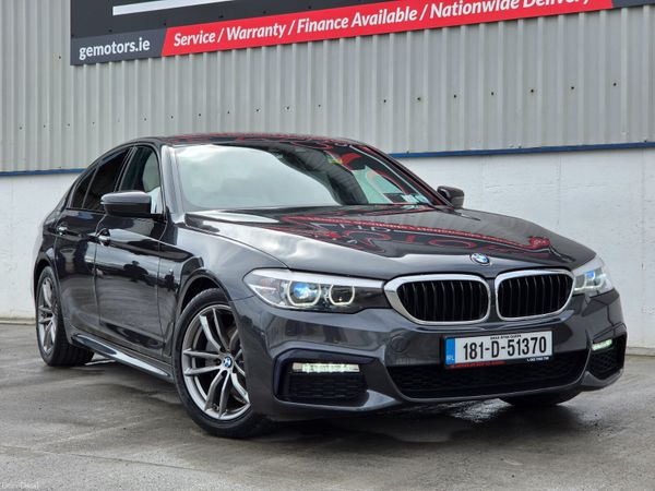 BMW 5-Series Saloon, Diesel, 2018, Grey