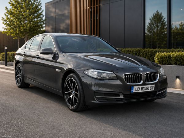 BMW 5-Series Saloon, Diesel, 2016, Brown