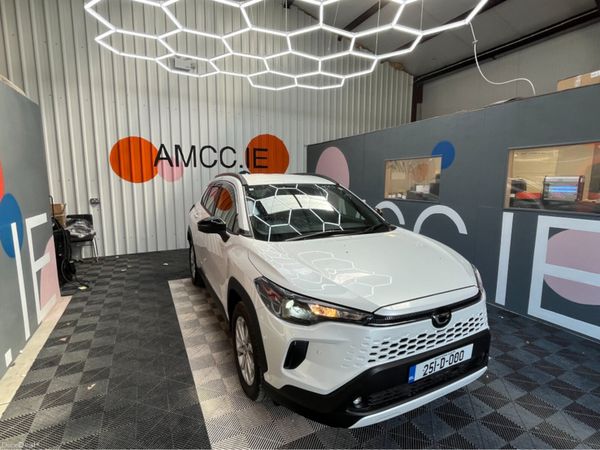 Toyota Corolla Cross SUV, Petrol Hybrid, 2025, White
