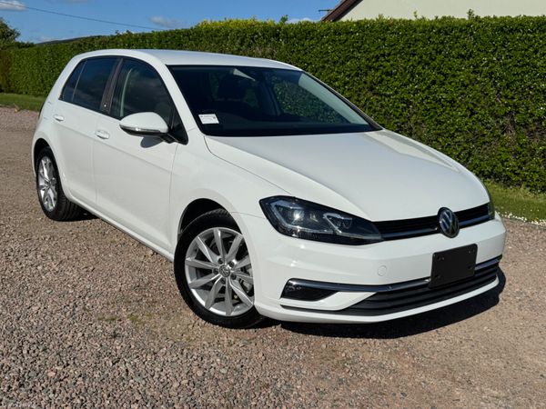 Volkswagen Golf Hatchback, Petrol, 2018, White