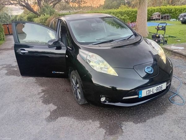 Nissan Leaf Hatchback, Electric, 2013, Black
