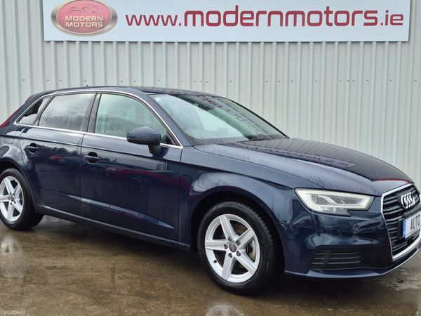 Audi A3 Hatchback, Petrol, 2017, Blue