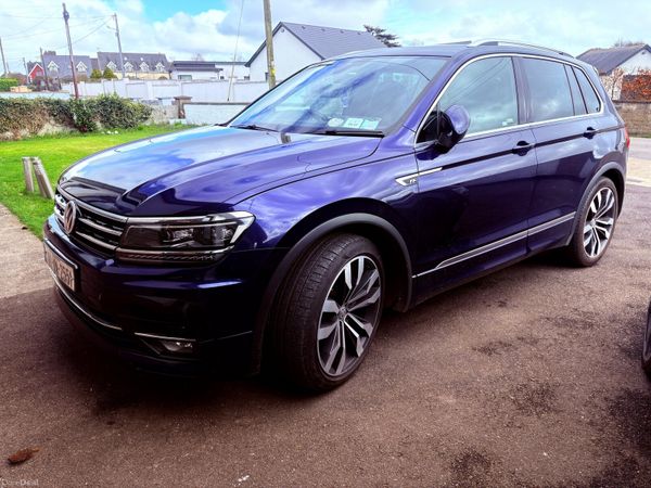 Volkswagen Tiguan SUV, Diesel, 2018, Blue