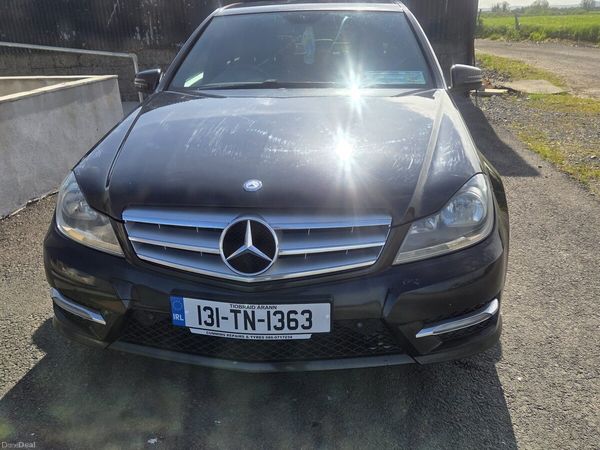 Mercedes-Benz C-Class Saloon, Diesel, 2013, Black