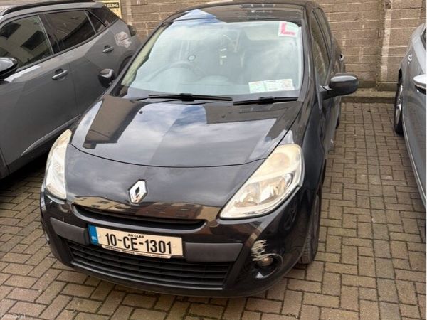 Renault Clio Hatchback, Ethanol Petrol, 2010, Black