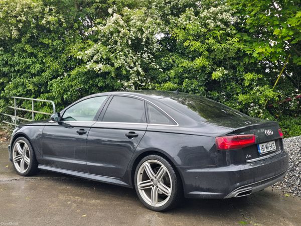 Audi A6 Saloon, Diesel, 2015, Black