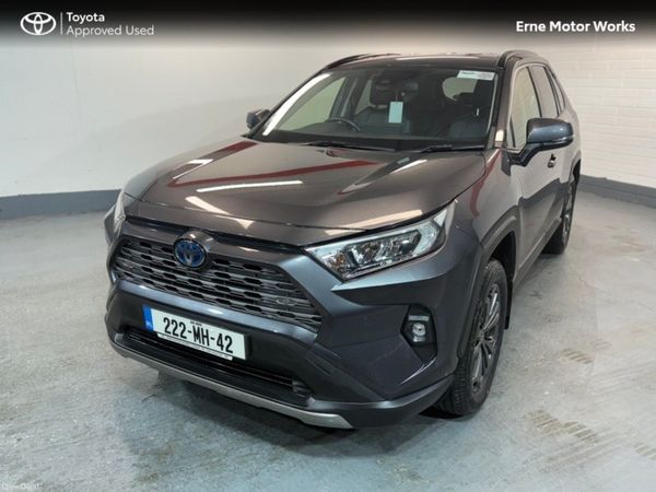 Toyota RAV4 SUV, Petrol Hybrid, 2022, Grey