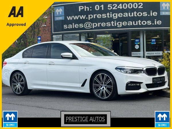 BMW 5-Series Saloon, Diesel, 2017, White