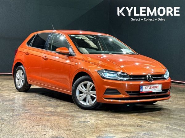 Volkswagen Polo Hatchback, Petrol, 2021, Orange