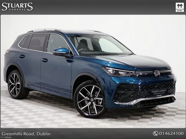 Volkswagen Tiguan Estate, Petrol Plug-in Hybrid, 2025, Blue