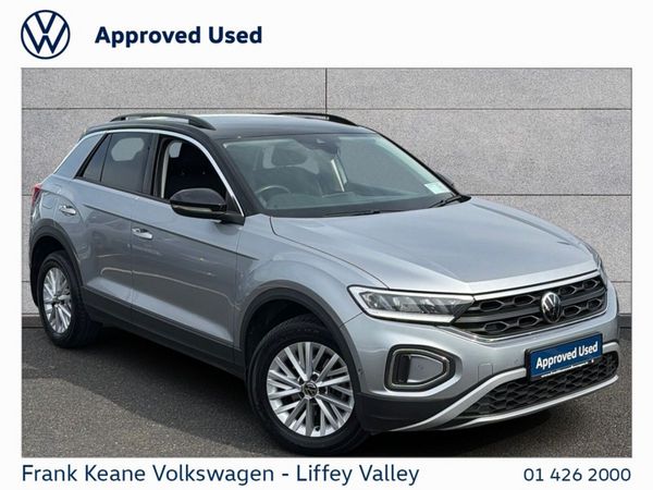 Volkswagen T-Roc SUV, Petrol, 2023, Silver