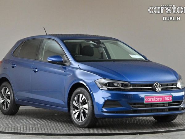 Volkswagen Polo Hatchback, Petrol, 2021, Blue