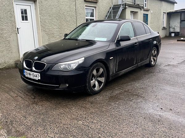 BMW 5-Series Saloon, Diesel, 2009, Black