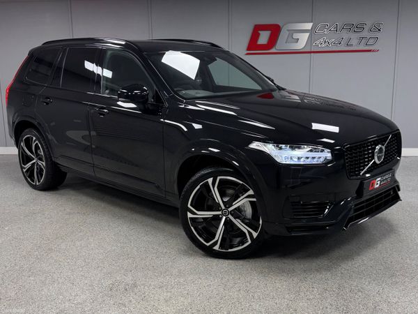 Volvo XC90 SUV, Petrol Hybrid, 2021, Black