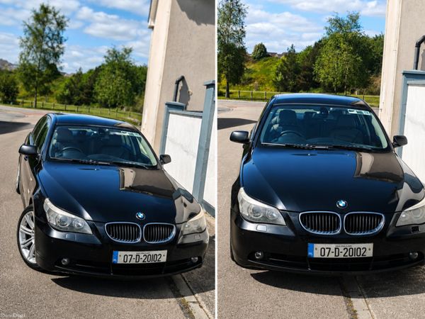 BMW 5-Series Saloon, Diesel, 2007, Black