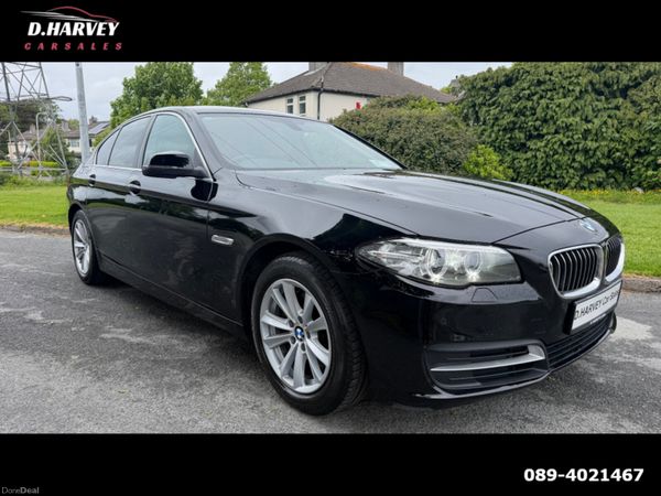 BMW 5-Series Saloon, Diesel, 2014, Black