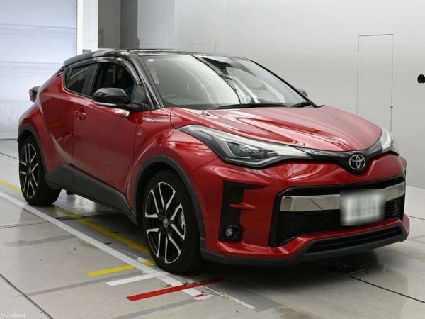 Toyota C-HR SUV, Petrol Hybrid, 2020, Red