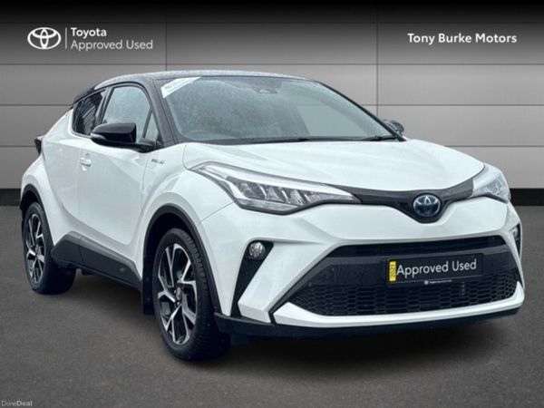Toyota C-HR SUV, Petrol Hybrid, 2021, White
