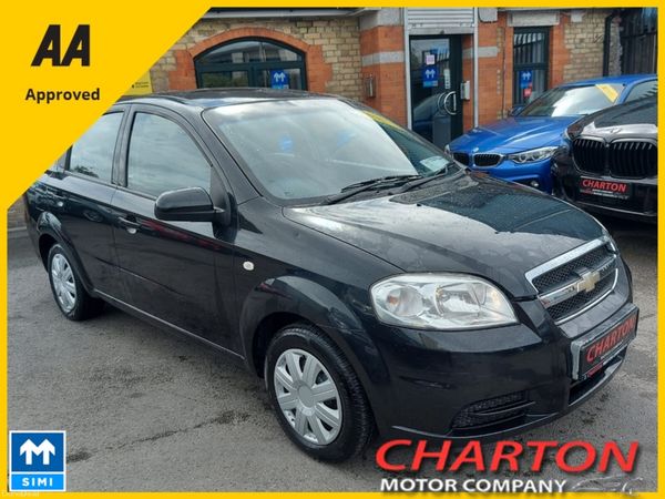 Chevrolet Aveo Saloon, Petrol, 2009, Black