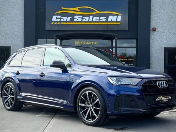 Audi Q7 SUV, Diesel Hybrid, 2022, Blue