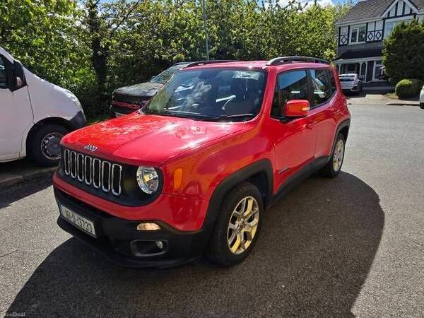 Jeep Renegade SUV, Diesel, 2016, Red