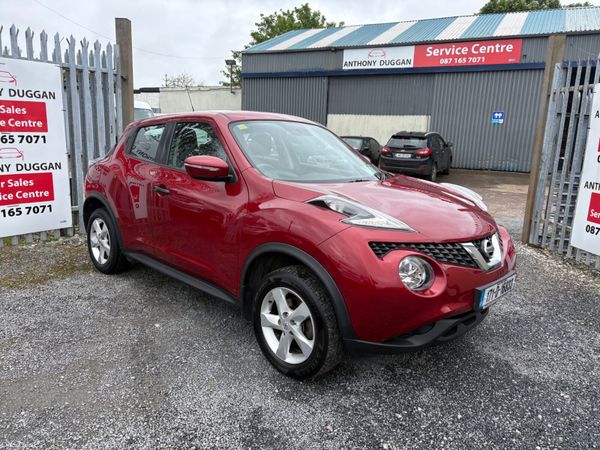 Nissan Juke SUV, Petrol, 2017, Red