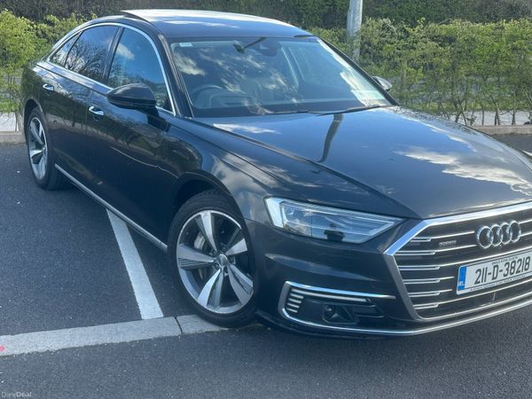 Audi A8 Saloon, Petrol Plug-in Hybrid, 2021, Black