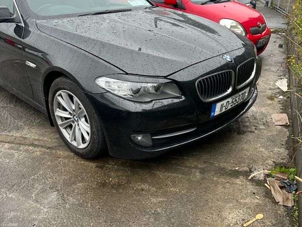 BMW 5-Series Saloon, Diesel, 2011, Black