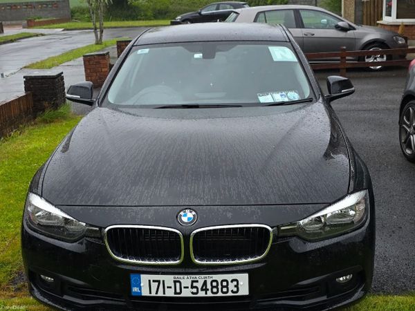BMW 3-Series Saloon, Petrol Plug-in Hybrid, 2017, Black