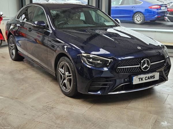 Mercedes-Benz E-Class Saloon, Diesel Plug-in Hybrid, 2022, Blue