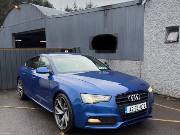 Audi A5 Hatchback, Diesel, 2014, Blue