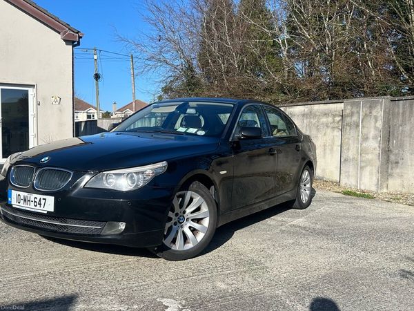 BMW 5-Series Saloon, Diesel, 2010, Black