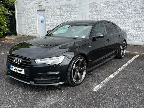 Audi A6 Saloon, Diesel, 2015, Black