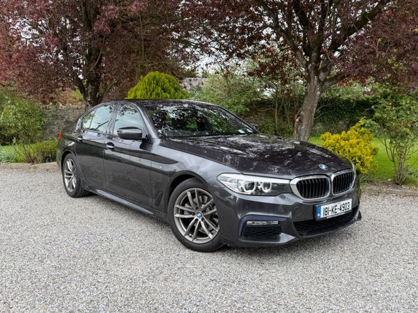 BMW 5-Series Saloon, Diesel, 2018, Grey