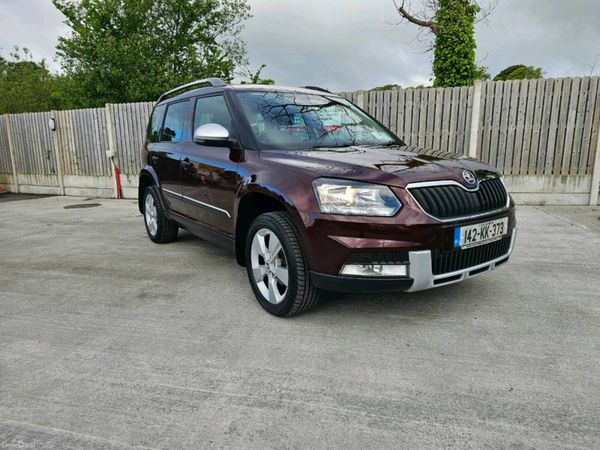 Skoda Yeti SUV, Diesel, 2014, Red