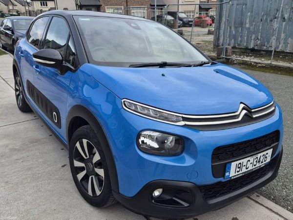 Citroen C3 Hatchback, Petrol, 2019, Blue