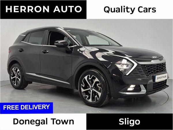 Kia Sportage SUV, Petrol Hybrid, 2023, Black