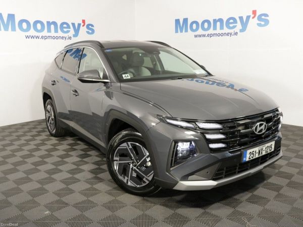 Hyundai Tucson SUV, Petrol Hybrid, 2025, Grey