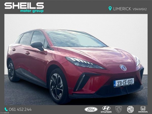 MG MG4 Hatchback, Electric, 2023, Red