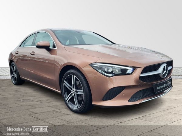 Mercedes-Benz CLA Saloon, Petrol, 2023, Gold