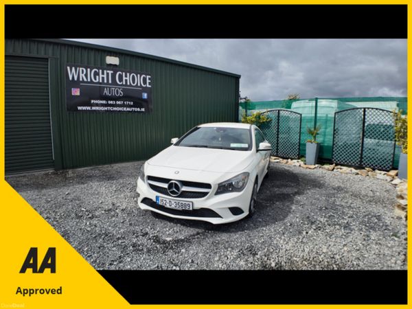 Mercedes-Benz CLA Saloon, Petrol, 2015, White