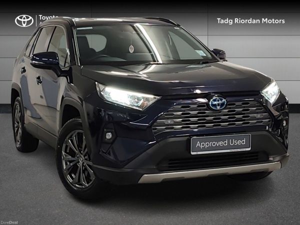 Toyota RAV4 SUV, Petrol Hybrid, 2023, Blue